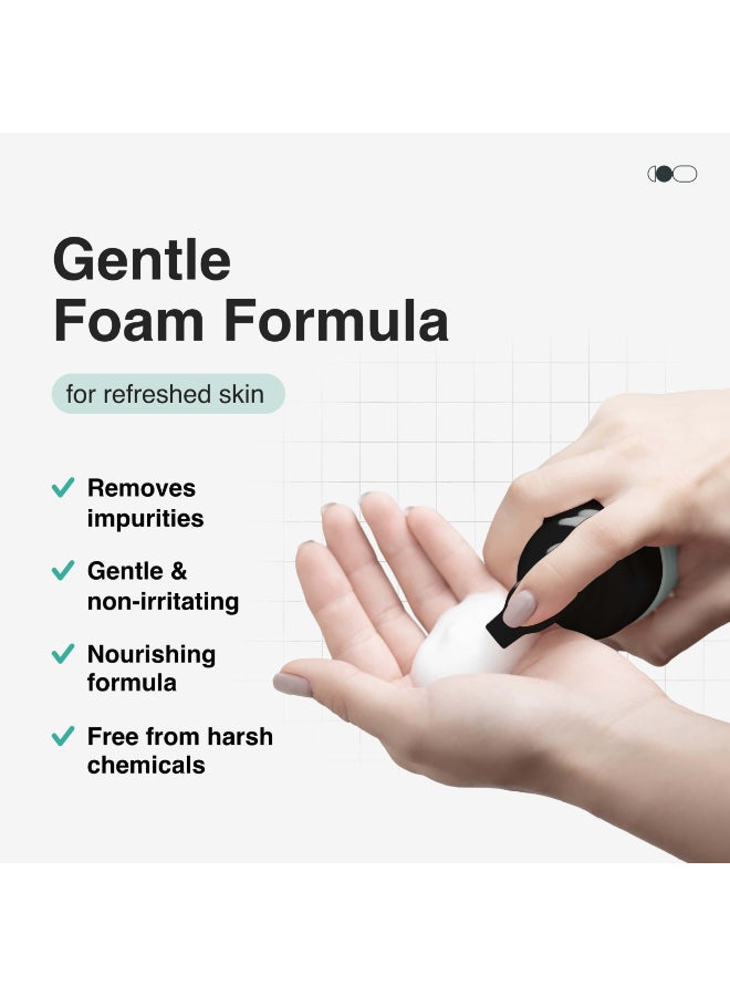 Cureskin Gentle Cleanse Brightening Face Wash with Lactic Acid AHA Foam Face Wash for Women and Men | Face Wash for Men and Women, 100 ml (Pack of 1) - Image 2